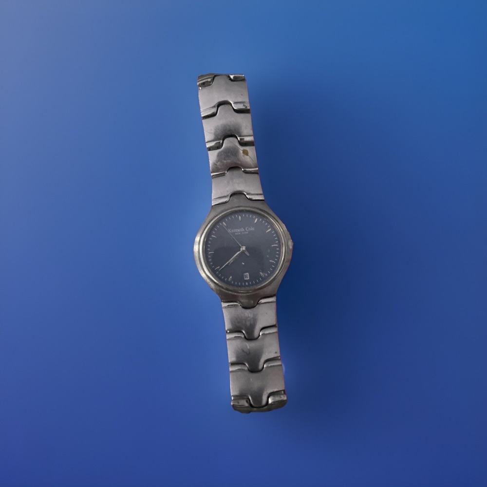 Kenneth Cole New York Men Wrist Watch KC3193 Used Need Battery